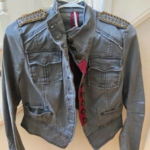 Free people military jacket XS